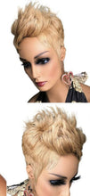 Load image into Gallery viewer, #27 Honey Blonde Pixie Short Cut Wig 100% Human Hair. (No Lace)
